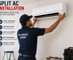 Split AC Installation in Noida Sector 70 | New AC Fitting & Reinstallation Near Me